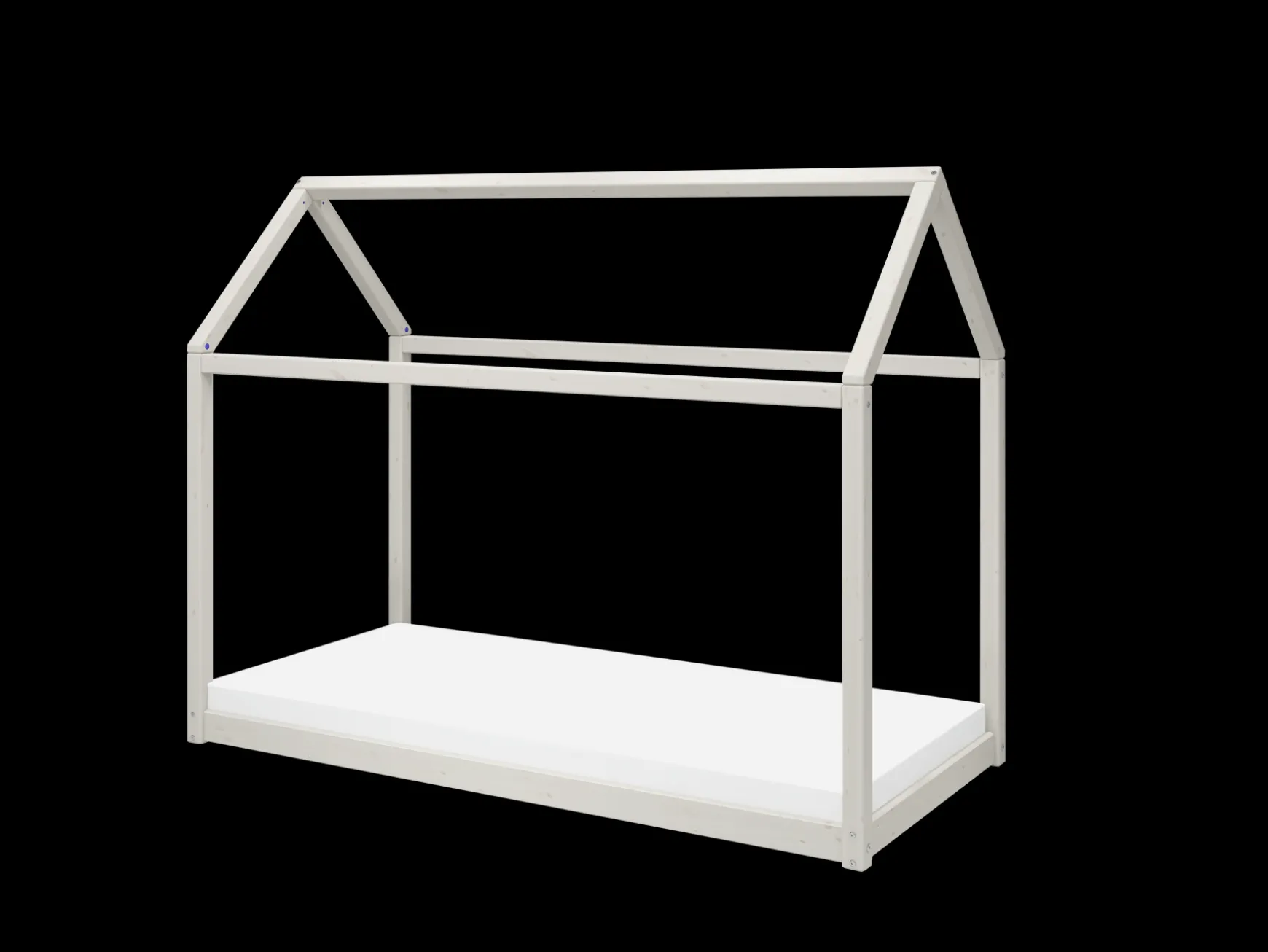 FLEXA COTTAGE Enkeltseng, White Washed Pine, 90x200 cm Whitewashedpine Outlet